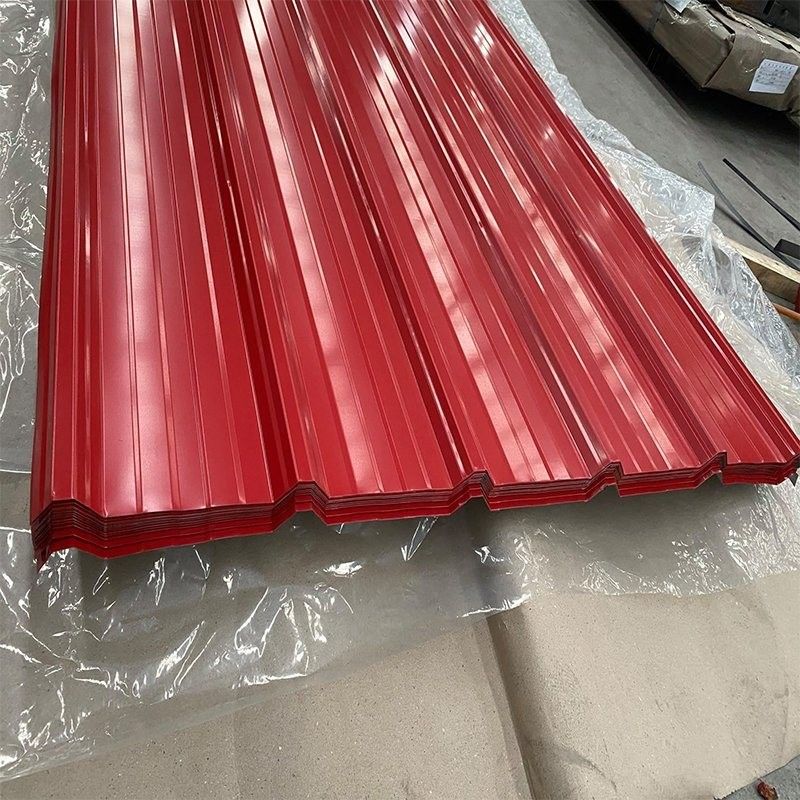 PPGI Galvanised Metal Roofing Sheets 0.02mm DX51D ASTM