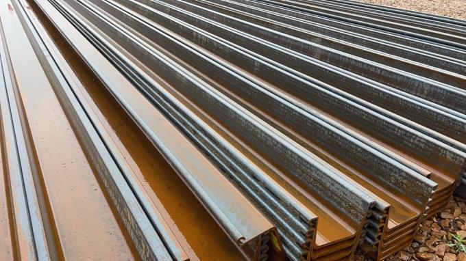 U Type Hot Rolled Steel Sheet Pile Price Per Ton/Type 3 Type 4 Hot Rolled Steel Sheet Pile