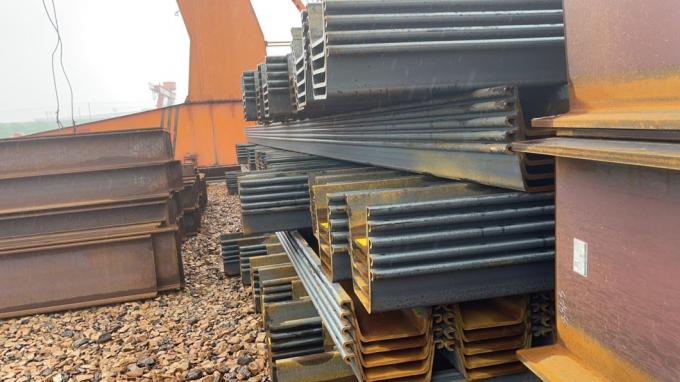 U Type Hot Rolled Steel Sheet Pile Price Per Ton/Type 3 Type 4 Hot Rolled Steel Sheet Pile